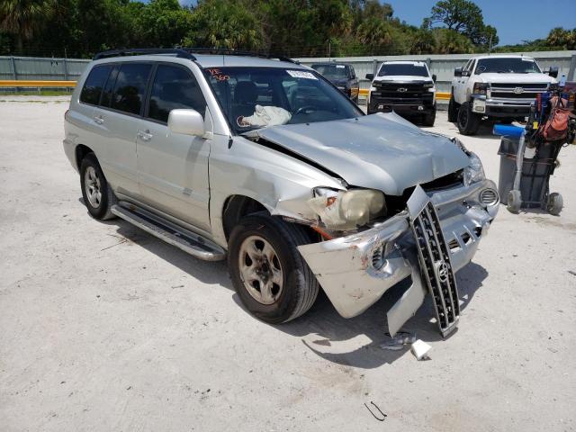 TOYOTA HIGHLANDER 2003 with VIN JTEGF21A430084369 - Photo from auction