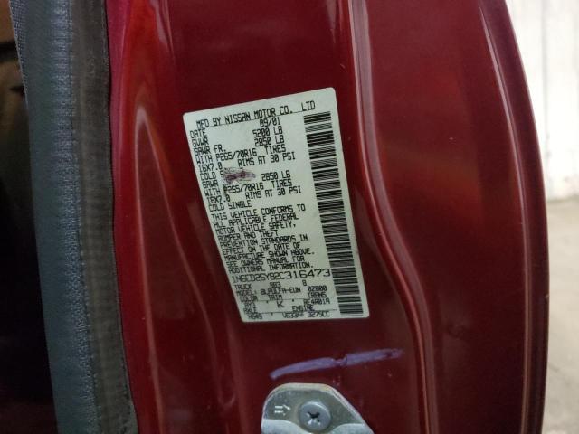 Photo 10 from auction – 2002 NISSAN FRONTIER K with VIN 1N6ED26Y82C316473
