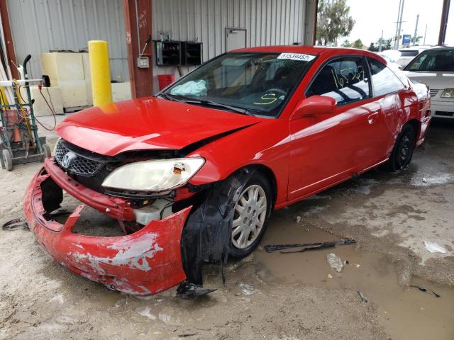 Photo 2 from auction – 2004 HONDA CIVIC LX with VIN 1HGEM22544L069925