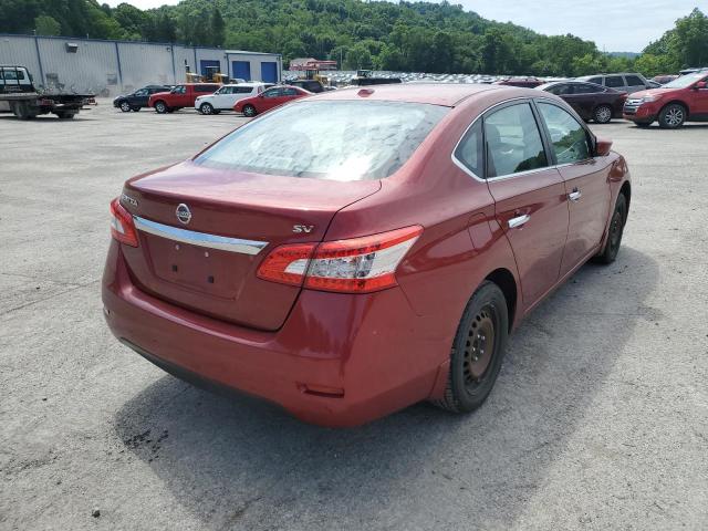 Photo 4 from auction – 2015 NISSAN SENTRA S with VIN 3N1AB7AP1FL673400