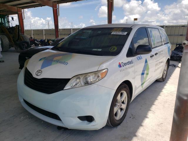 Photo 2 from auction – 2015 TOYOTA SIENNA with VIN 5TDZK3DC9FS649521