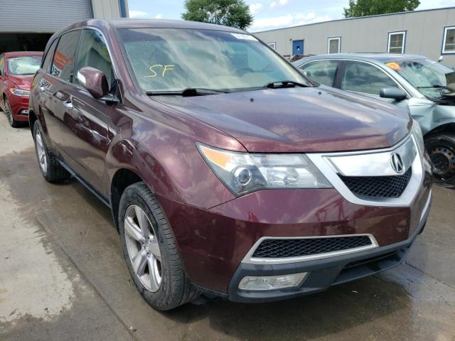 ACURA MDX TECHNO 2013 with VIN 2HNYD2H38DH509797 - Photo from auction