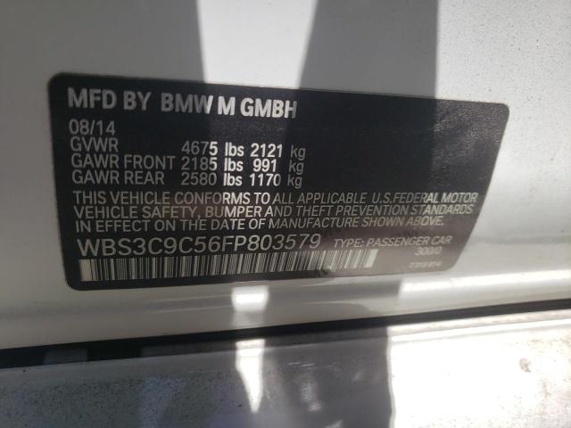 Photo 10 from auction – 2015 BMW M3 with VIN WBS3C9C56FP803579