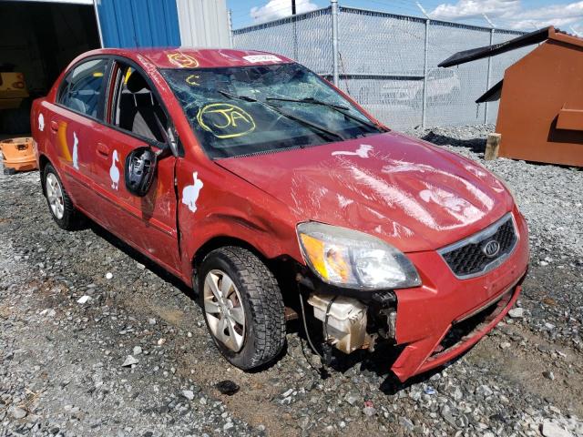 KIA RIO LX 2010 with VIN KNADH4B36A6594940 - Photo from auction
