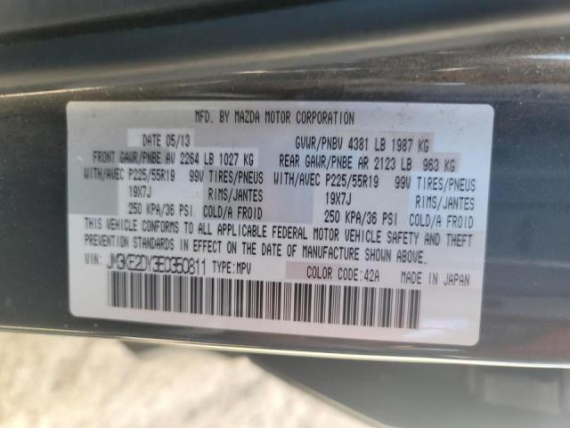 Photo 10 from auction – 2014 MAZDA CX-5 GT with VIN JM3KE2DY3E0350811
