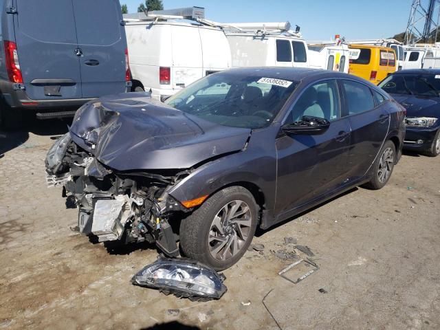 Photo 2 from auction – 2018 HONDA CIVIC EX with VIN 2HGFC2F74JH599971