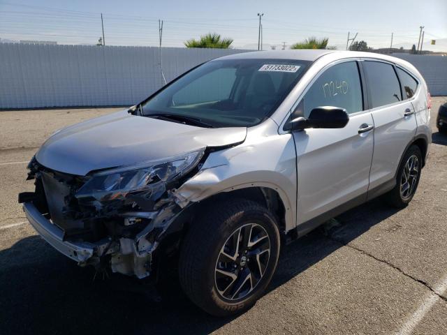 Photo 2 from auction – 2016 HONDA CR-V SE with VIN 2HKRM3H40GH555368