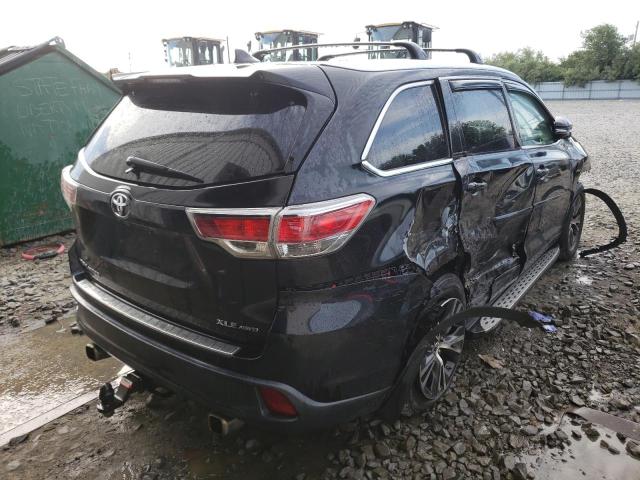 Photo 4 from auction – 2016 TOYOTA HIGHLANDER with VIN 5TDJKRFH7GS248706
