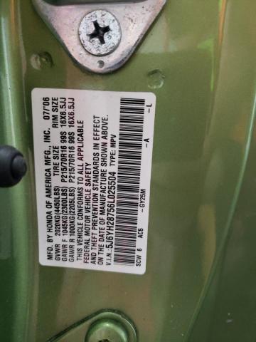 Photo 10 from auction – 2006 HONDA ELEMENT EX with VIN 5J6YH28756L025504