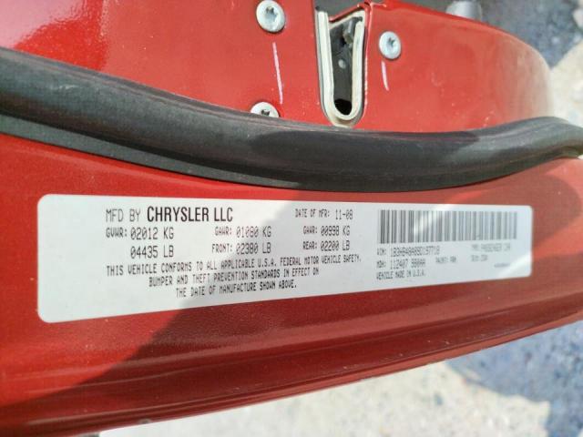 Photo 10 from auction – 2009 DODGE CALIBER SX with VIN 1B3HB48A89D197718