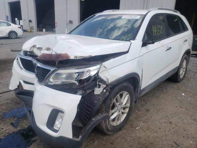 Photo 2 from auction – 2014 KIA SORENTO LX with VIN 5XYKT4A64EG493676