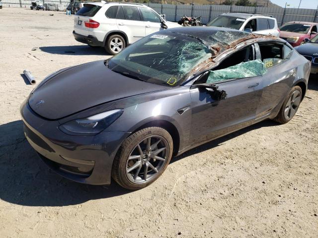 Photo 2 from auction – 2022 TESLA MODEL 3 with VIN 5YJ3E1EB5NF237297