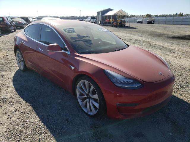 TESLA MODEL 3 2018 with VIN 5YJ3E1EB9JF083767 - Photo from auction