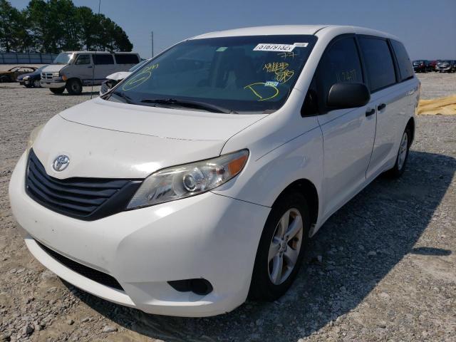 Photo 2 from auction – 2013 TOYOTA SIENNA with VIN 5TDZK3DC8DS397984
