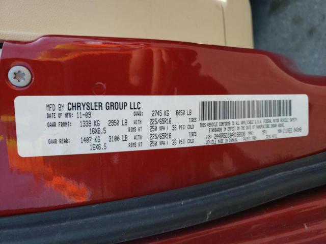 Photo 10 from auction – 2010 CHRYSLER TOWN & COU with VIN 2A4RR5D18AR198938
