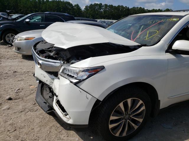 Photo 9 from auction – 2014 ACURA MDX TECHNO with VIN 5FRYD4H40EB018642