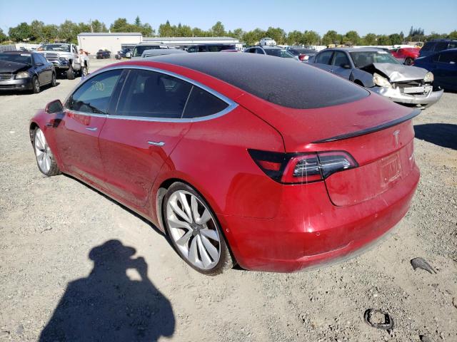 Photo 3 from auction – 2018 TESLA MODEL 3 with VIN 5YJ3E1EB9JF083767