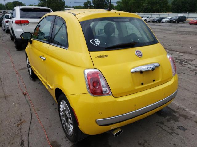 Photo 3 from auction – 2015 FIAT 500 LOUNGE with VIN 3C3CFFCR1FT755926