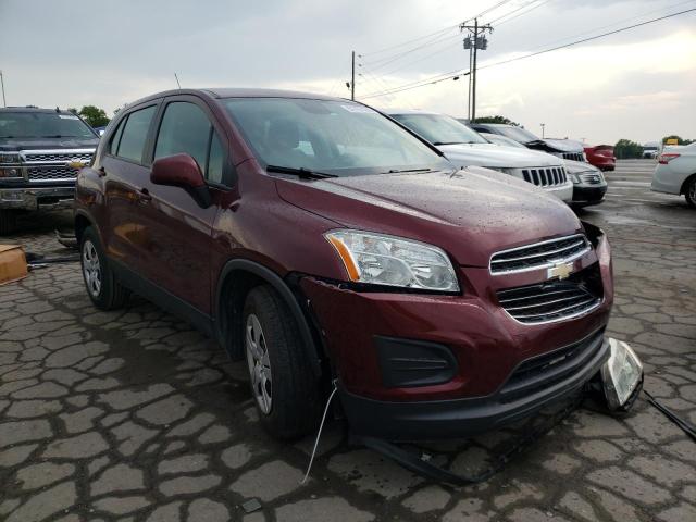 CHEVROLET TRAX LS 2016 with VIN 3GNCJKSB8GL256265 - Photo from auction