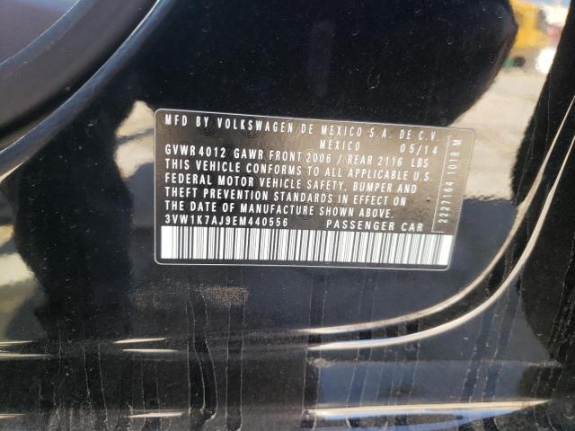 Photo 10 from auction – 2014 VOLKSWAGEN JETTA BASE with VIN 3VW1K7AJ9EM440556