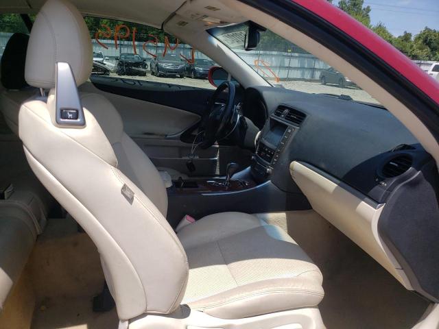 Photo 5 from auction – 2013 LEXUS IS 250 with VIN JTHFF2C24D2526951