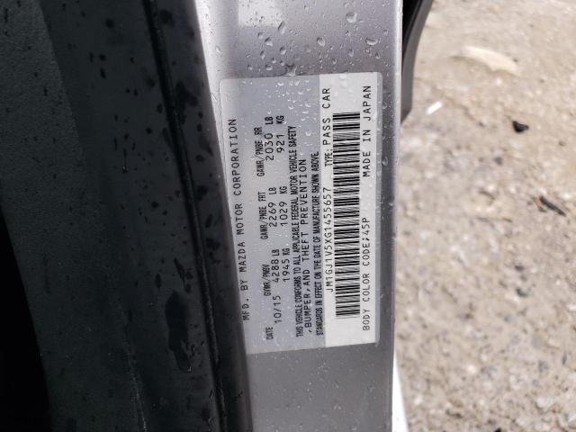 Photo 10 from auction – 2016 MAZDA 6 TOURING with VIN JM1GJ1V5XG1455657