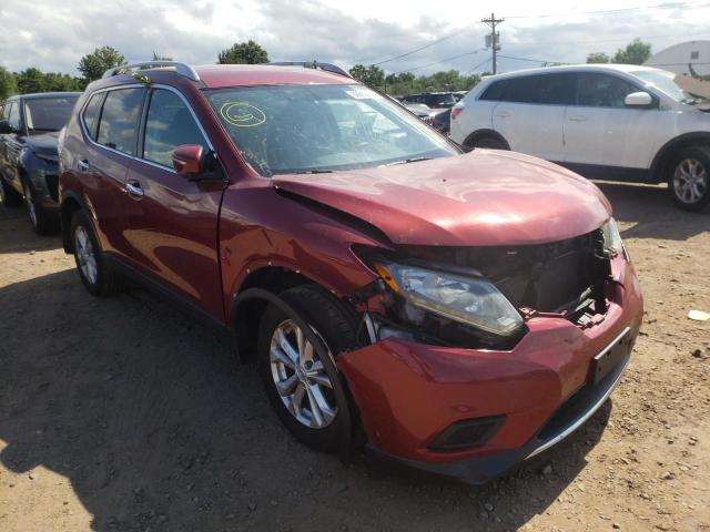 NISSAN ROGUE S 2015 with VIN 5N1AT2MV6FC820843 - Photo from auction