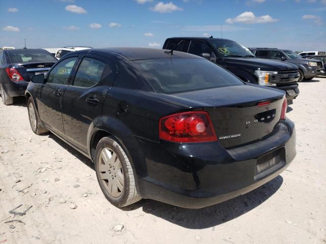 Photo 3 from auction – 2013 DODGE AVENGER SE with VIN 1C3CDZAB2DN594142