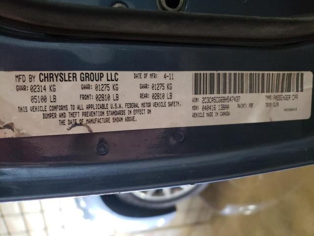 Photo 10 from auction – 2011 CHRYSLER 300 LIMITE with VIN 2C3CA5CG6BH547437