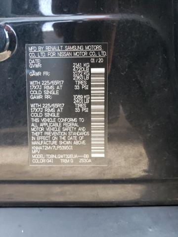 Photo 10 from auction – 2020 NISSAN ROGUE S with VIN KNMAT2MV7LP539501