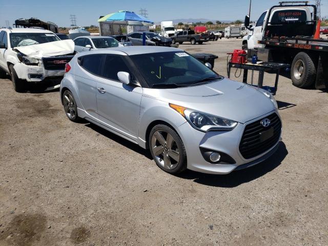 HYUNDAI VELOSTER T 2013 with VIN KMHTC6AE0DU177515 - Photo from auction