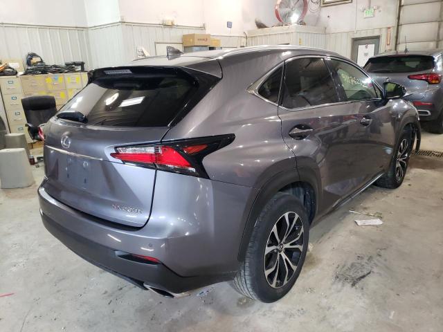 Photo 4 from auction – 2015 LEXUS NX 200T with VIN JTJBARBZ5F2042289