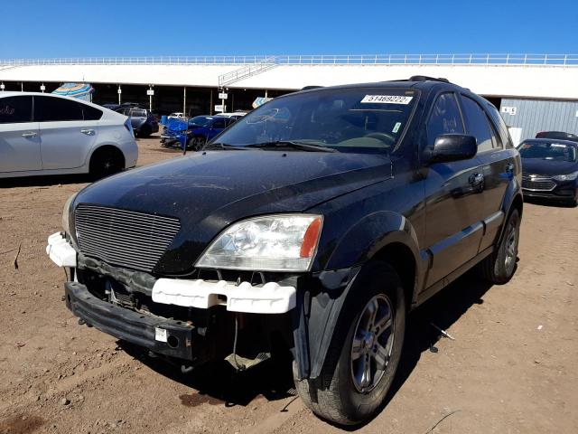 Photo 2 from auction – 2006 KIA SORENTO EX with VIN KNDJD733265637443