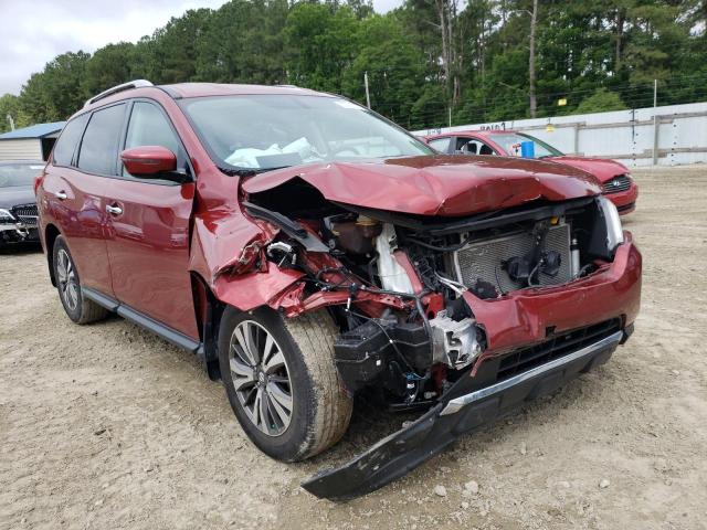 NISSAN PATHFINDER 2017 with VIN 5N1DR2MM3HC661186 - Photo from auction