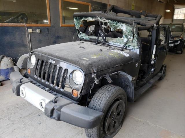 Photo 2 from auction – 2013 JEEP WRANGLER U with VIN 1C4BJWEG2DL666702