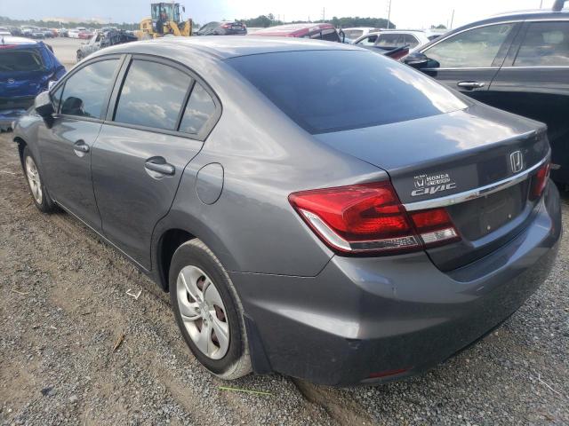 Photo 3 from auction – 2013 HONDA CIVIC LX with VIN 19XFB2F52DE093829