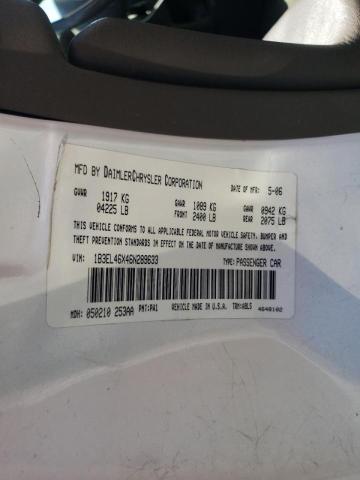 Photo 10 from auction – 2006 DODGE STRATUS SX with VIN 1B3EL46X46N289633