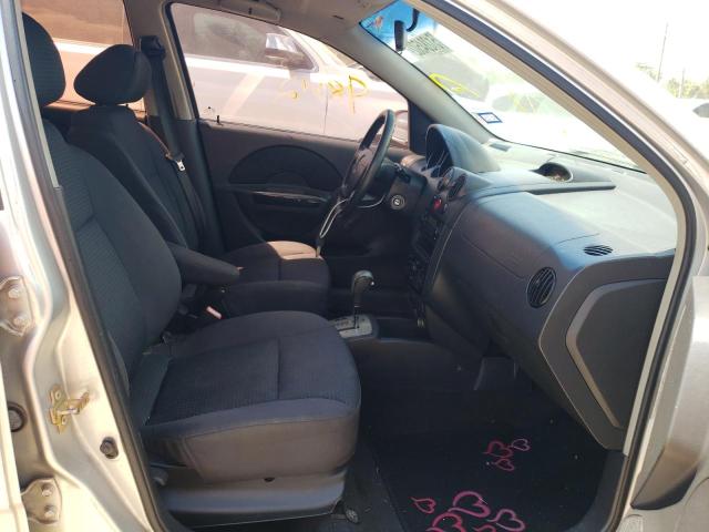 Photo 5 from auction – 2007 CHEVROLET AVEO BASE with VIN KL1TD66647B745128