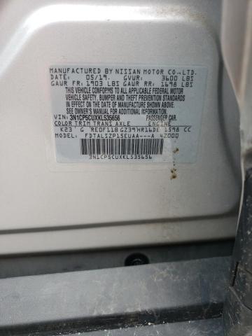 Photo 10 from auction – 2019 NISSAN KICKS S with VIN 3N1CP5CUXKL535656