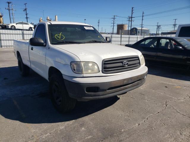 TOYOTA TUNDRA 2000 with VIN 5TBJN3210YS122596 - Photo from auction