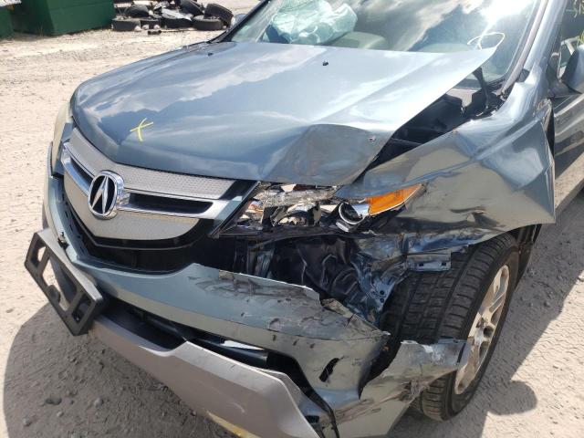 Photo 9 from auction – 2008 ACURA MDX TECHNO with VIN 2HNYD28378H519923