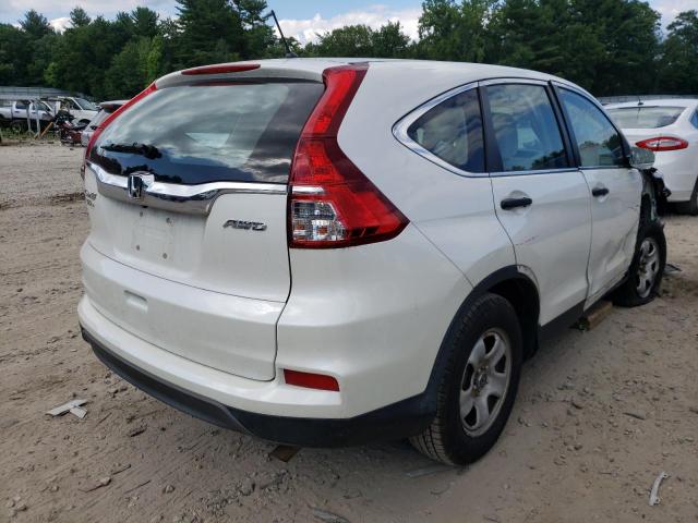 Photo 4 from auction – 2016 HONDA CR-V LX with VIN 5J6RM4H34GL089415