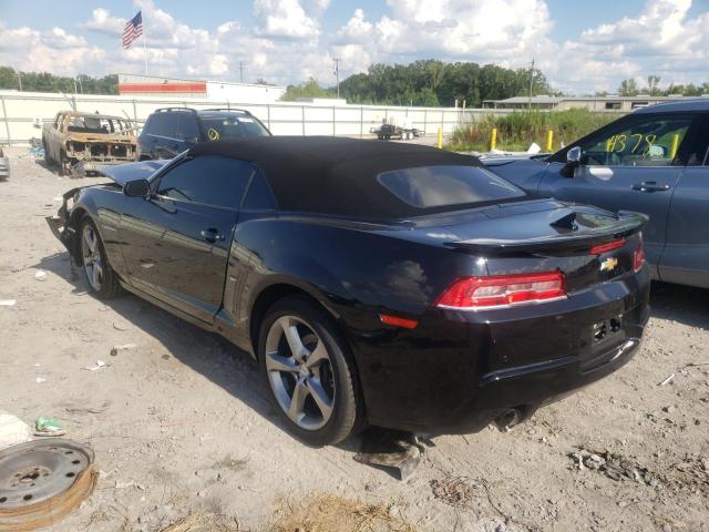 Photo 3 from auction – 2014 CHEVROLET CAMARO LT with VIN 2G1FC3D33E9183911