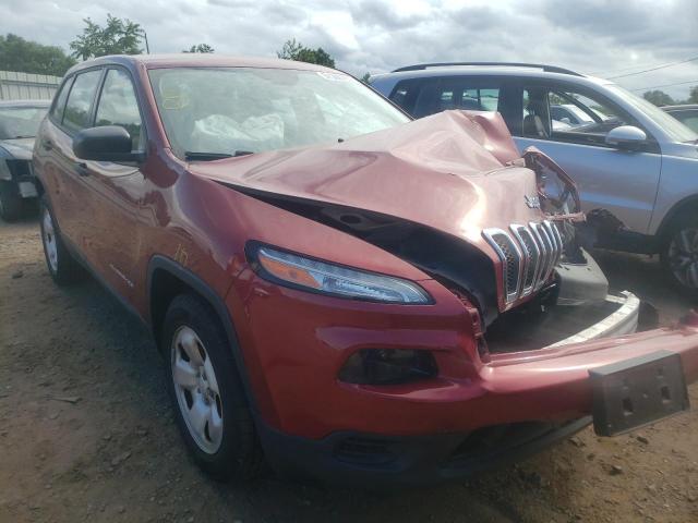 JEEP CHEROKEE S 2016 with VIN 1C4PJMAB2GW142005 - Photo from auction
