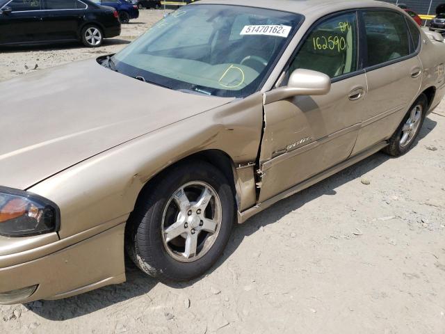 Photo 9 from auction – 2004 CHEVROLET IMPALA with VIN 2G1WH52K849430619