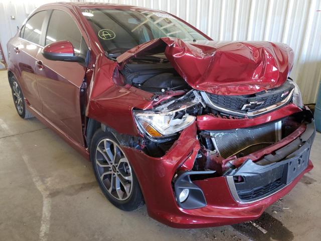 CHEVROLET SONIC LT 2020 with VIN 1G1JD5SB3L4119316 - Photo from auction