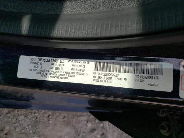 Photo 10 from auction – 2012 CHRYSLER 200 LIMITE with VIN 1C3CCBCG0CN326689
