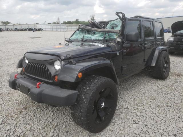 Photo 2 from auction – 2013 JEEP WRANGLER U with VIN 1C4BJWEG8DL500670