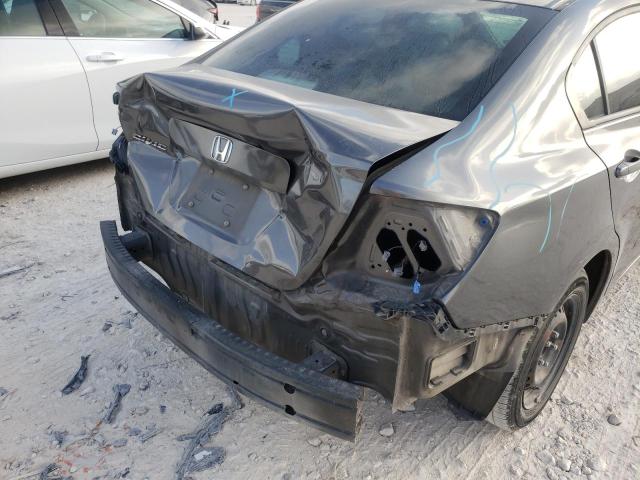 Photo 9 from auction – 2012 HONDA CIVIC LX with VIN 2HGFB2F55CH332374