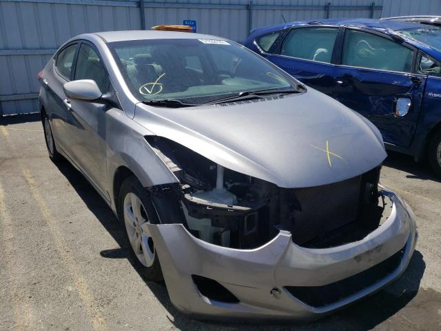 HYUNDAI ELANTRA GL 2012 with VIN KMHDH4AE9CU420182 - Photo from auction